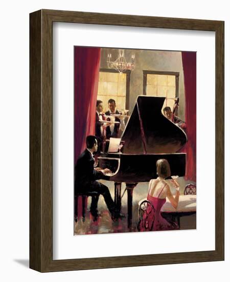 Piano Jazz-Brent Heighton-Framed Art Print