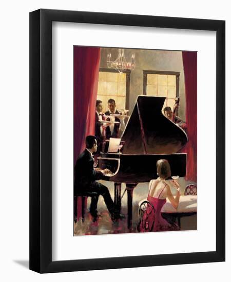 Piano Jazz-Brent Heighton-Framed Art Print