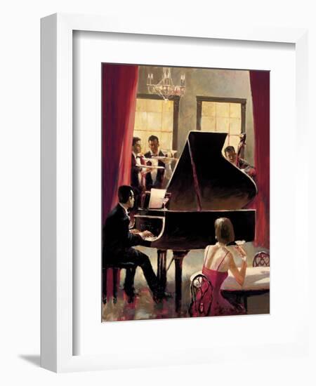 Piano Jazz-Brent Heighton-Framed Art Print