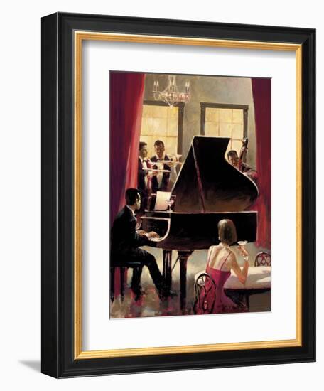 Piano Jazz-Brent Heighton-Framed Art Print