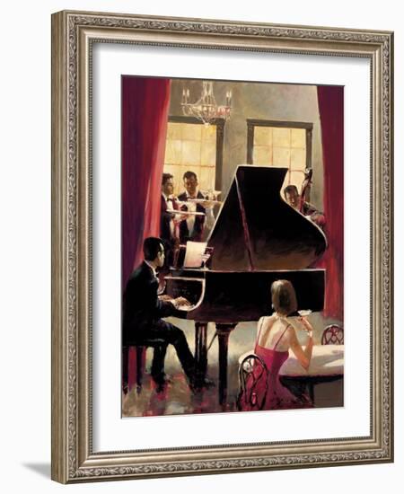 Piano Jazz-Brent Heighton-Framed Art Print