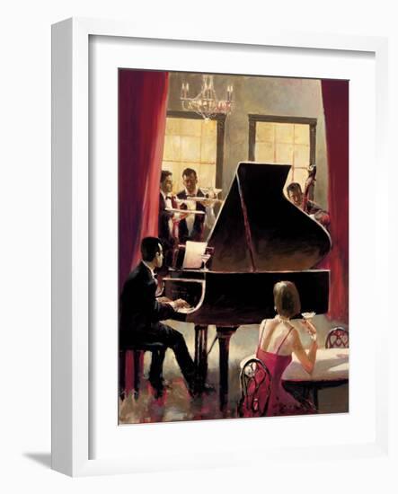 Piano Jazz-Brent Heighton-Framed Art Print