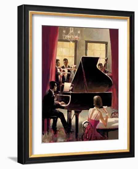 Piano Jazz-Brent Heighton-Framed Art Print