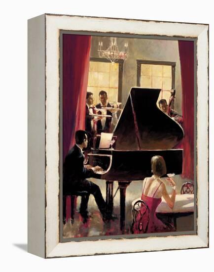 Piano Jazz-Brent Heighton-Framed Stretched Canvas