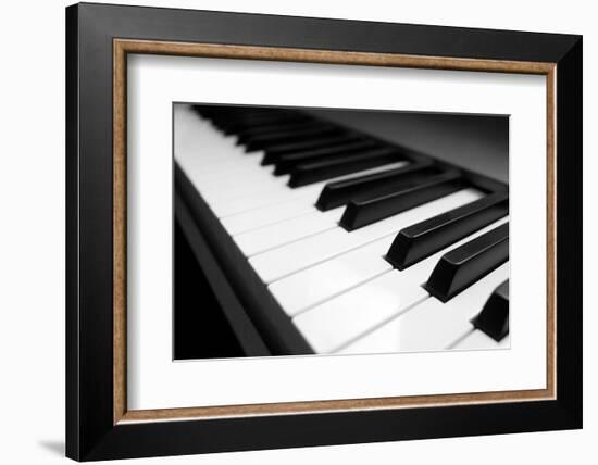 Piano Keyboard-Gudella-Framed Photographic Print