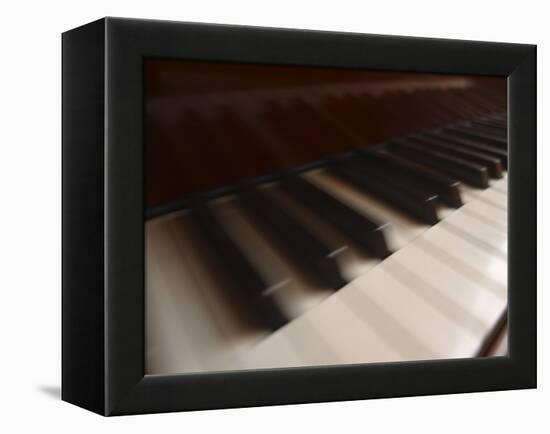 Piano Keys-null-Framed Premier Image Canvas