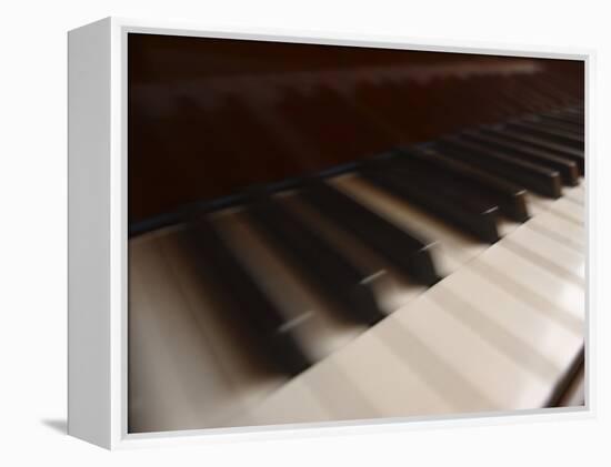 Piano Keys-null-Framed Premier Image Canvas