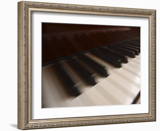 Piano Keys-null-Framed Photographic Print