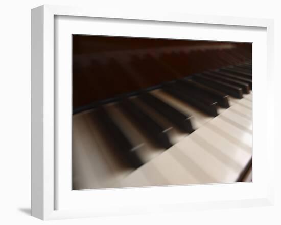 Piano Keys-null-Framed Photographic Print