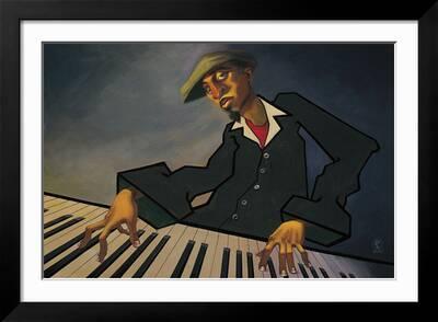 Piano Man II' Art Print - BUA | Art.com