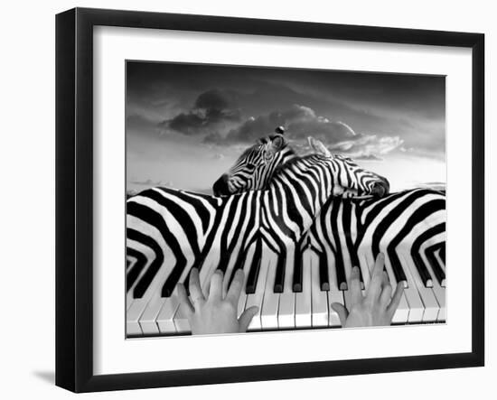 Piano Peace-Thomas Barbey-Framed Giclee Print