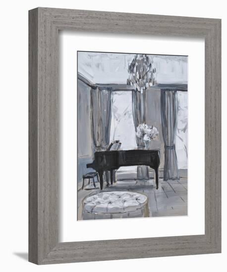 PIANO ROOM-ALLAYN STEVENS-Framed Art Print