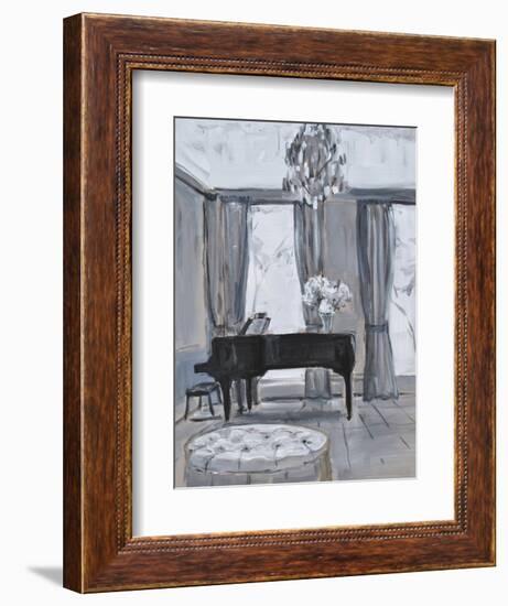 PIANO ROOM-ALLAYN STEVENS-Framed Art Print