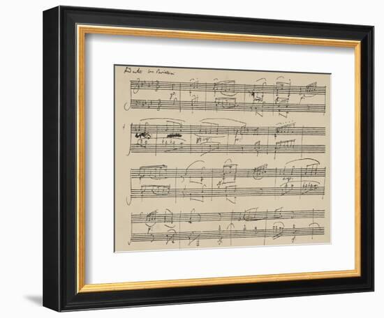 Piano Sonata Opus 26-null-Framed Photographic Print