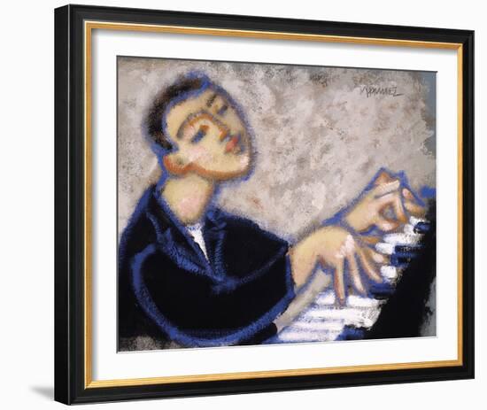 Piano-Marsha Hammel-Framed Giclee Print