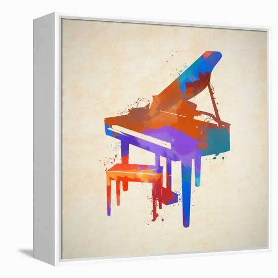 Piano-Dan Sproul-Framed Stretched Canvas