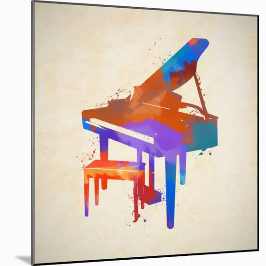 Piano-Dan Sproul-Mounted Art Print