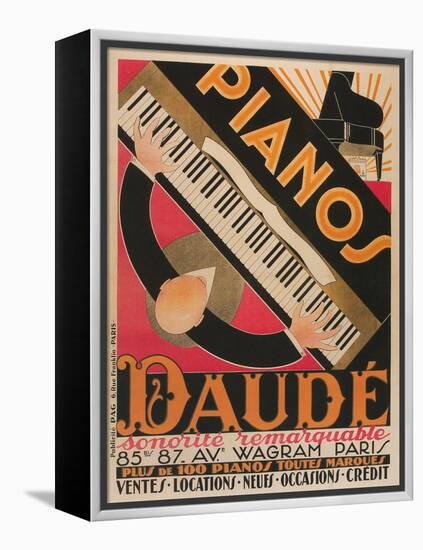 Pianos Daude Poster-null-Framed Premier Image Canvas