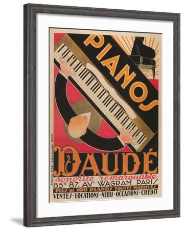 Pianos Daude Poster' Giclee Print | Art.com