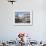 Piazza and Cafe, Menaggio, Lake Como, Lombardy, Italy, Europe-Frank Fell-Framed Photographic Print displayed on a wall