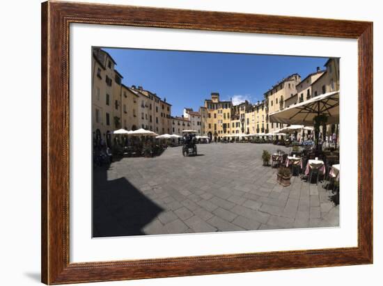 Piazza Anfiteatro, Lucca, Tuscany, Italy, Europe-James Emmerson-Framed Photographic Print