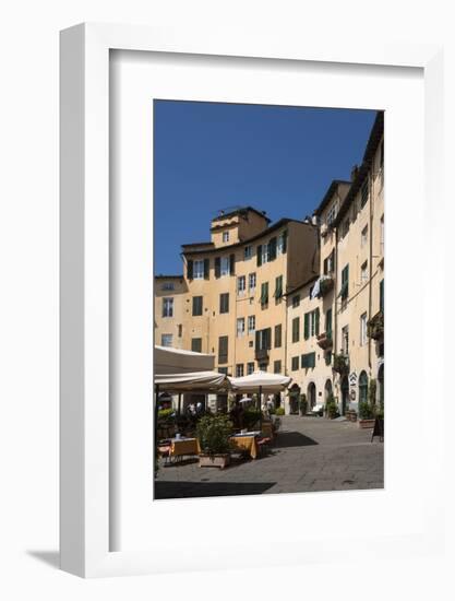 Piazza Anfiteatro, Lucca, Tuscany, Italy, Europe-James Emmerson-Framed Photographic Print