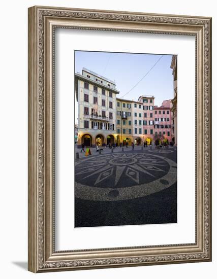 Piazza Caprera, Santa Margherita Ligure, Genova, Liguria, Italy, Europe-Carlo Morucchio-Framed Photographic Print