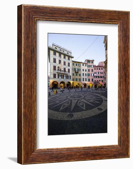 Piazza Caprera, Santa Margherita Ligure, Genova, Liguria, Italy, Europe-Carlo Morucchio-Framed Photographic Print