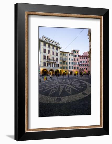 Piazza Caprera, Santa Margherita Ligure, Genova, Liguria, Italy, Europe-Carlo Morucchio-Framed Photographic Print