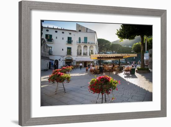 Piazza Centrale, Ravello, Campania, Italy, Europe-Frank Fell-Framed Photographic Print