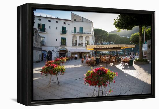 Piazza Centrale, Ravello, Campania, Italy, Europe-Frank Fell-Framed Premier Image Canvas