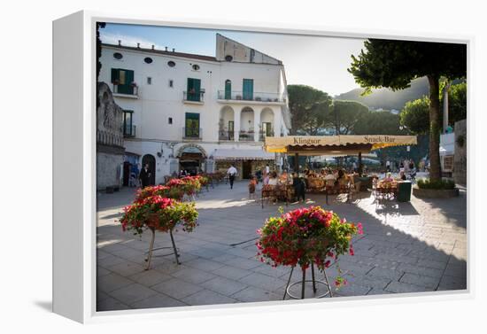 Piazza Centrale, Ravello, Campania, Italy, Europe-Frank Fell-Framed Premier Image Canvas