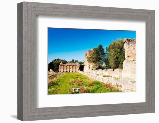 Piazza d'Oro (Golden Square), Hadrian's Villa, Tivoli, Province of Rome-Nico Tondini-Framed Photographic Print