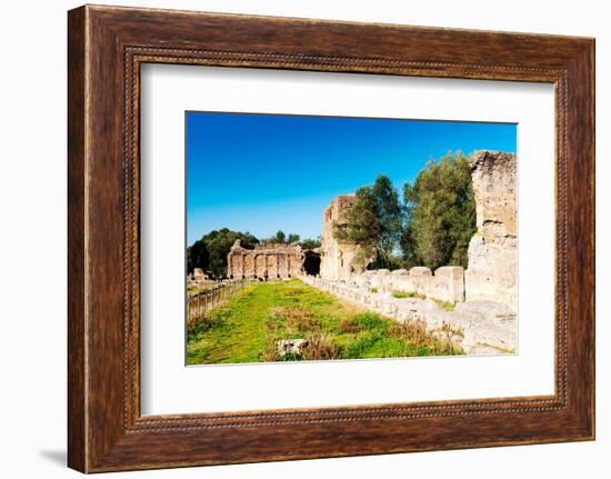 Piazza d'Oro (Golden Square), Hadrian's Villa, Tivoli, Province of Rome-Nico Tondini-Framed Photographic Print