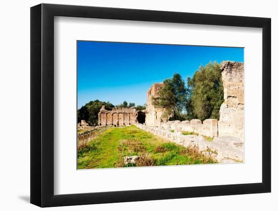 Piazza d'Oro (Golden Square), Hadrian's Villa, Tivoli, Province of Rome-Nico Tondini-Framed Photographic Print