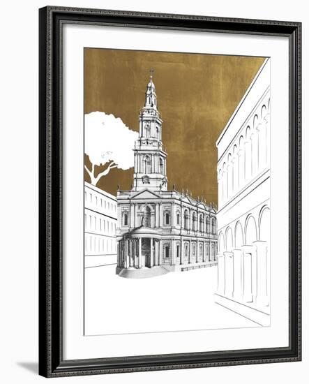 Piazza d'Oro-School of Padua-Framed Art Print