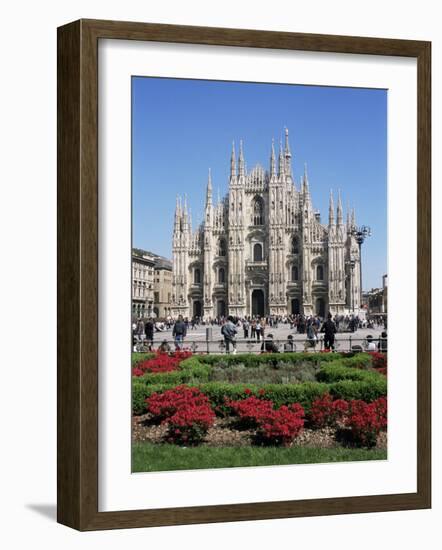 Piazza Del Duomo, Milan, Italy-Hans Peter Merten-Framed Photographic Print