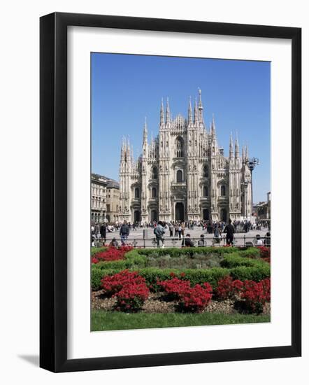 Piazza Del Duomo, Milan, Italy-Hans Peter Merten-Framed Photographic Print