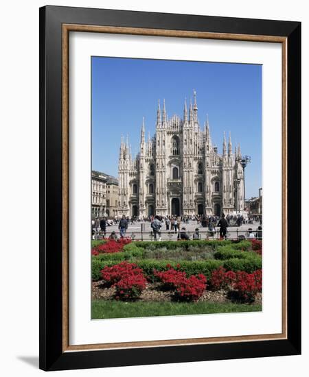 Piazza Del Duomo, Milan, Italy-Hans Peter Merten-Framed Photographic Print