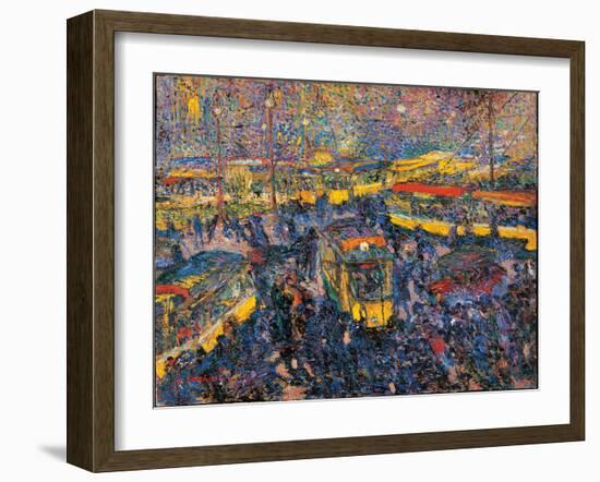 Piazza Del Duomo-Carlo Carr-Framed Giclee Print