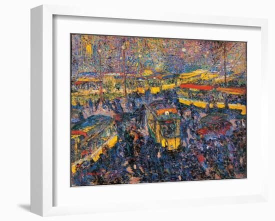 Piazza Del Duomo-Carlo Carr-Framed Giclee Print