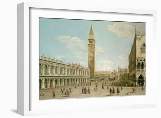 Piazza Di San Marco-Canaletto-Framed Giclee Print