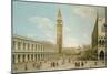 Piazza Di San Marco-Canaletto-Mounted Giclee Print