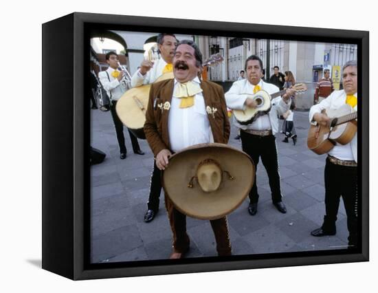Piazza Garibaldi (Garibaldi Square), Mexico City, Mexico, North America-Oliviero Olivieri-Framed Premier Image Canvas