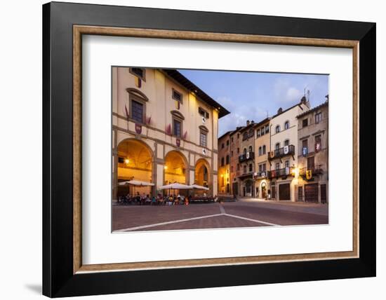 Piazza Grande in Arezzo, Tuscany, Italy, Europe-Julian Elliott-Framed Photographic Print