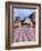 Piazza Ix Aprile, with the Torre Dell Orologio and San Giuseppe Church, Taormina, Sicily, Italy-Martin Child-Framed Photographic Print