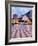 Piazza Ix Aprile, with the Torre Dell Orologio and San Giuseppe Church, Taormina, Sicily, Italy-Martin Child-Framed Photographic Print