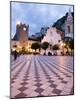 Piazza Ix Aprile, with the Torre Dell Orologio and San Giuseppe Church, Taormina, Sicily, Italy-Martin Child-Mounted Photographic Print