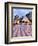 Piazza Ix Aprile, with the Torre Dell Orologio and San Giuseppe Church, Taormina, Sicily, Italy-Martin Child-Framed Photographic Print