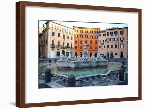 Piazza Navona, Rome, Italy-vladacanon-Framed Photographic Print